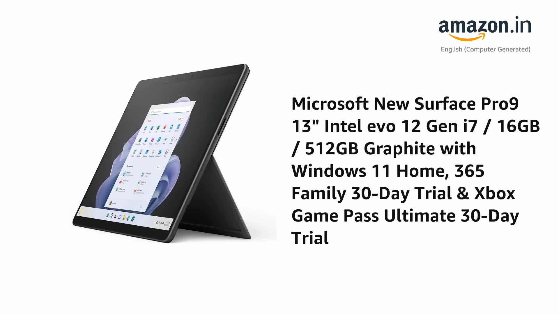 Windowsノート本体 Microsoft Surface Pro 9 Windows 11  New Microsoft Surface Pro9 13